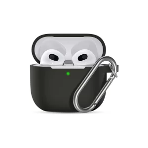 Чехол Screen Geeks Silicone Bumper For AirPods 3 [Black]